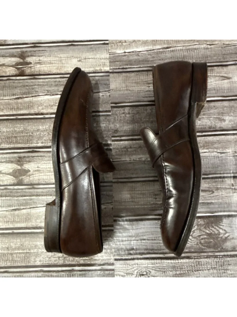 Kilgour Savile Row Leather Loafers Shoes Sz 9 UK 10 US Made England Color Brown